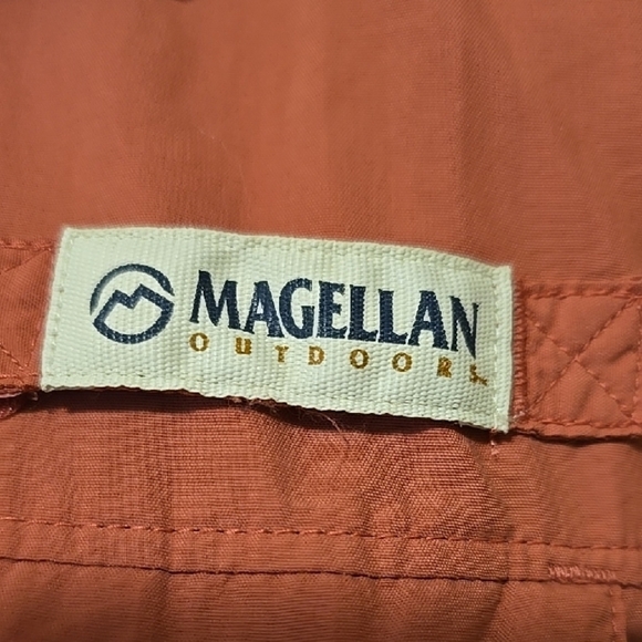Magellan Outdoors Cabincore Pink Short Sleeve Fishing Shirt S - Picture 2 of 5